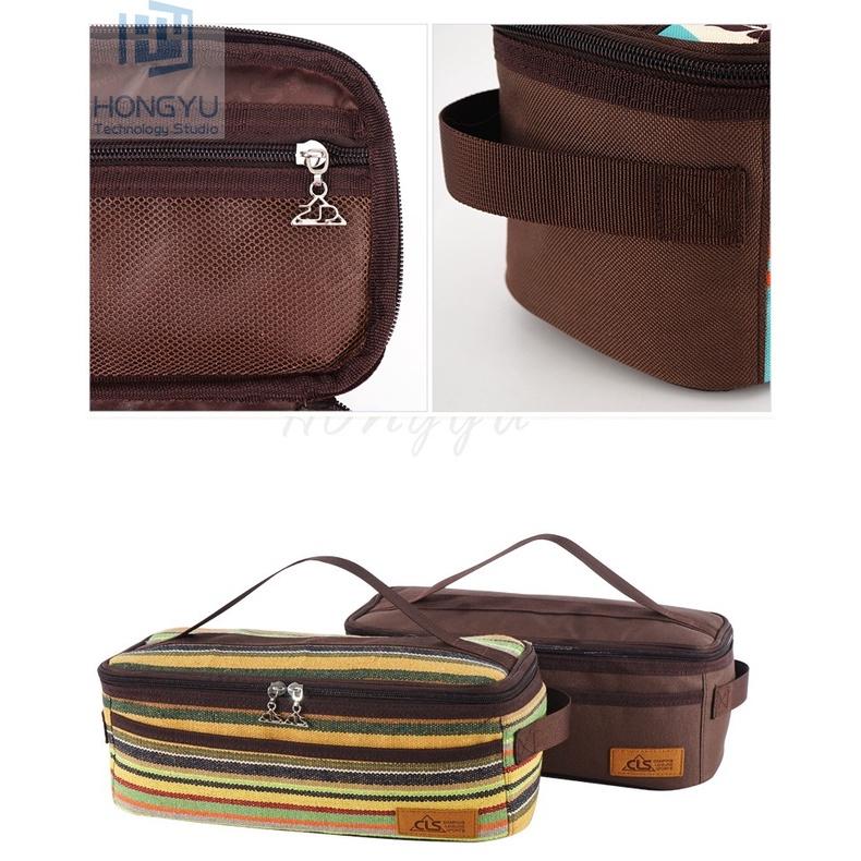 台灣現貨 戶外 野營 炊具 收納包 露營 燒烤 餐具 收納袋 旅行化妝包 輕便洗漱包-細節圖6