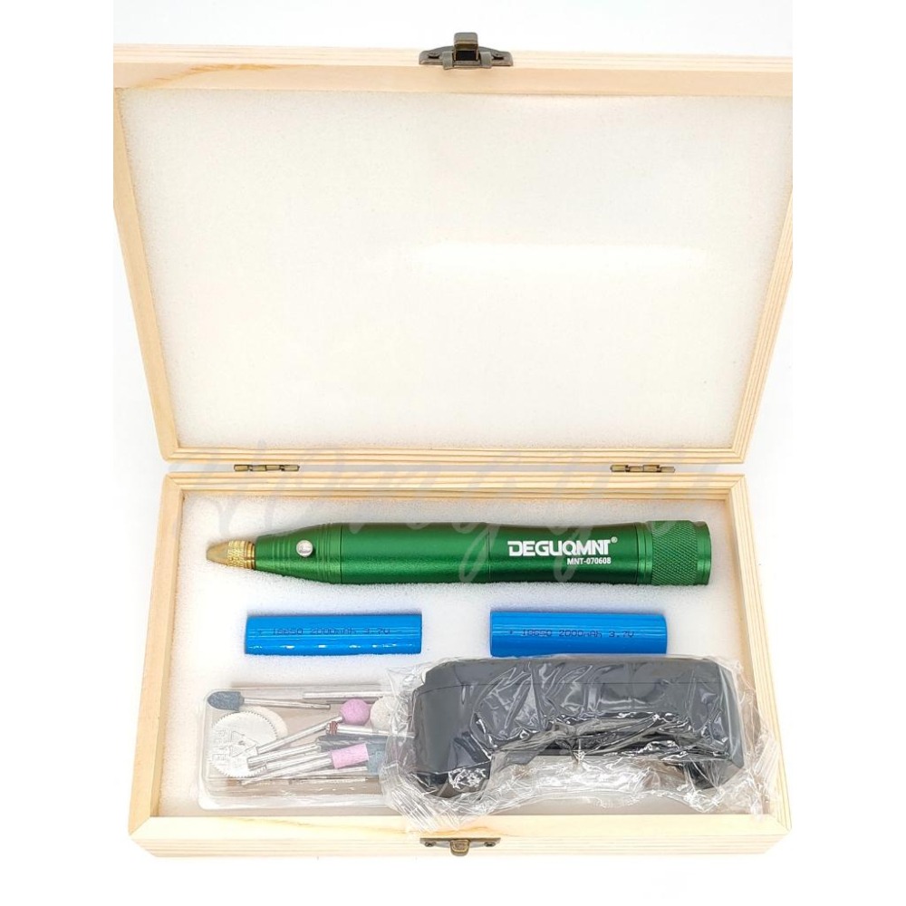 台灣現貨 美耐特 18650 充電式 電磨機 動力雕刻筆 多功能 小型打磨器 玉石 磨光機-細節圖2