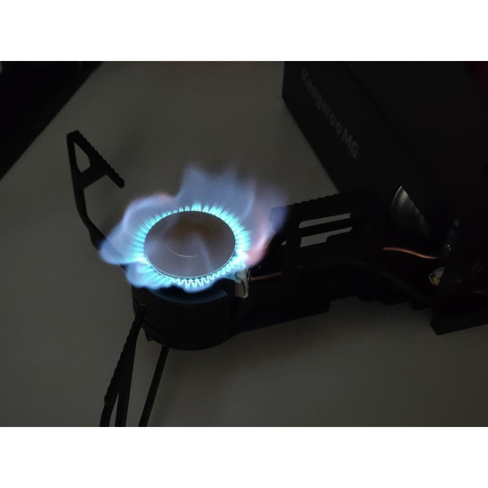 台灣現貨 便攜式 折疊 摺疊 卡式爐 戶外 野外 露營 卡式爐 大火力 烤爐 氣灶 附收納袋-細節圖7