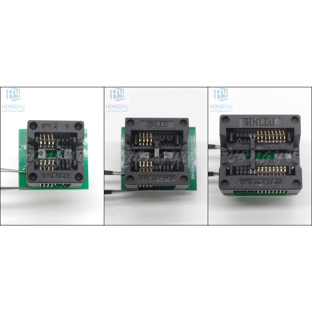 台灣出貨 SMD SOP8轉SOP8 轉DIP16 SA602 鍍金 IC 轉換座 測試座 燒錄座 150/200mil-細節圖7