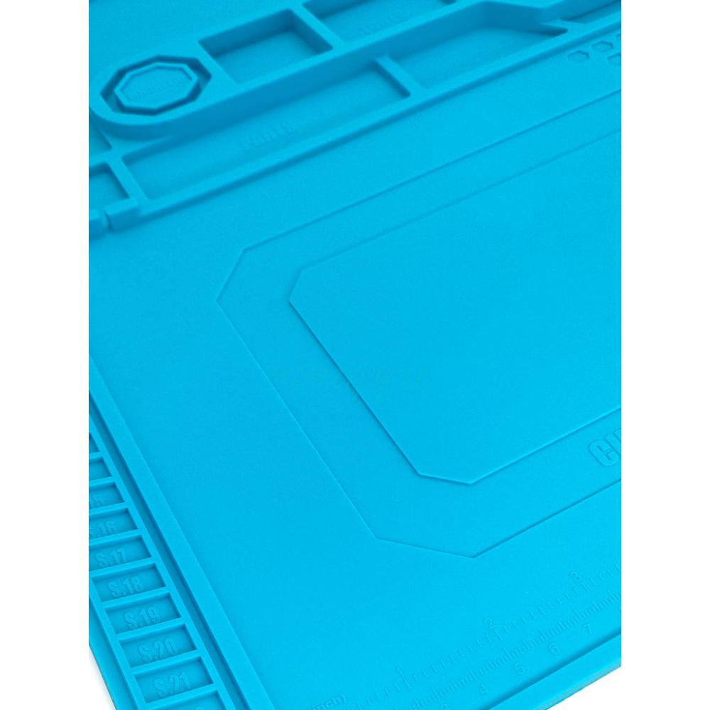 維修墊 矽膠墊 隔熱墊 電腦手機維修台 磁性 隔熱墊 耐溫500度 熱風槍焊台工作墊 烙鐵 手機拆螢幕 塑膠墊-細節圖6