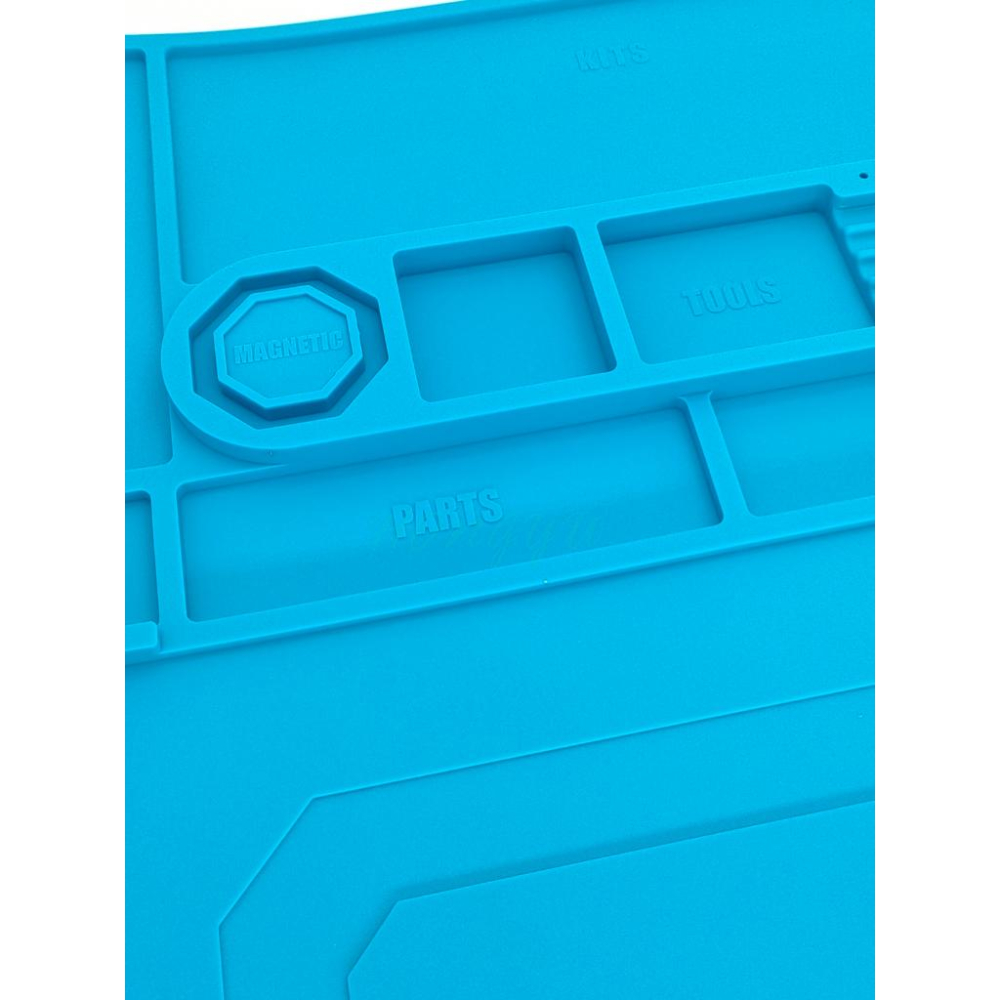 維修墊 矽膠墊 隔熱墊 電腦手機維修台 磁性 隔熱墊 耐溫500度 熱風槍焊台工作墊 烙鐵 手機拆螢幕 塑膠墊-細節圖7