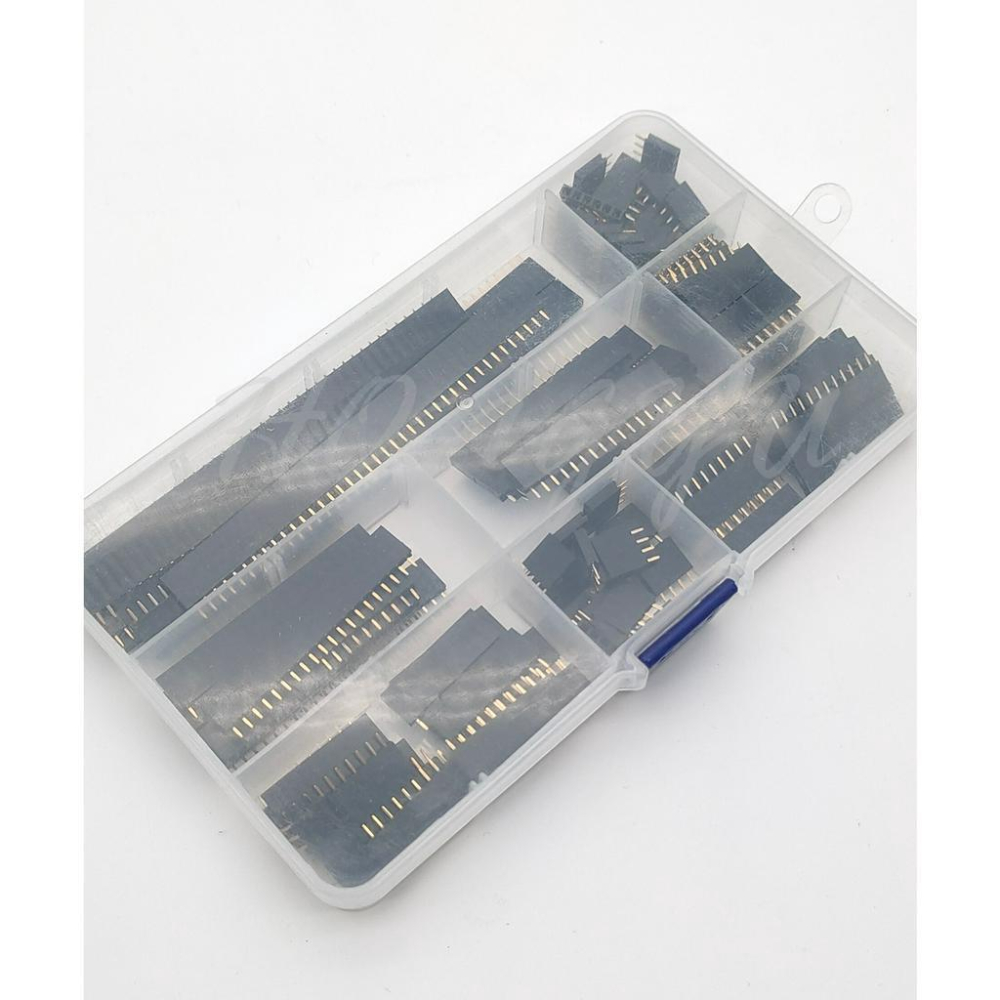 2.54mm 排針 母座 單排 插針 插座 連接器 PCB板 120pcs 組合 套件 現貨-細節圖5