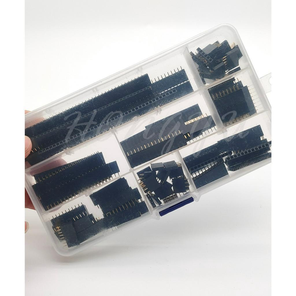 2.54mm 排針 母座 單排 插針 插座 連接器 PCB板 120pcs 組合 套件 現貨-細節圖6