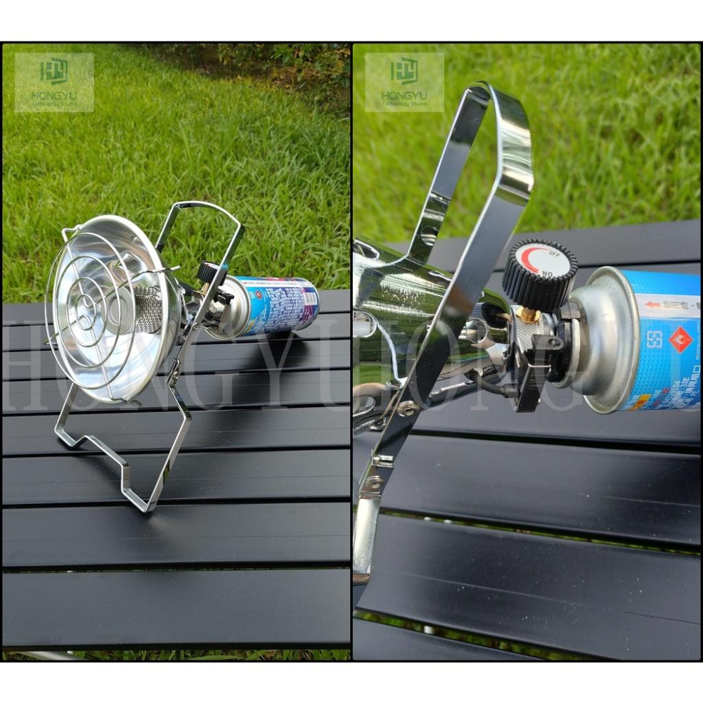 新款 戶外野營迷你 輕便取暖器 瓦斯罐 取暖爐 秋冬露營 垂釣 帳篷 取暖 現貨-細節圖2