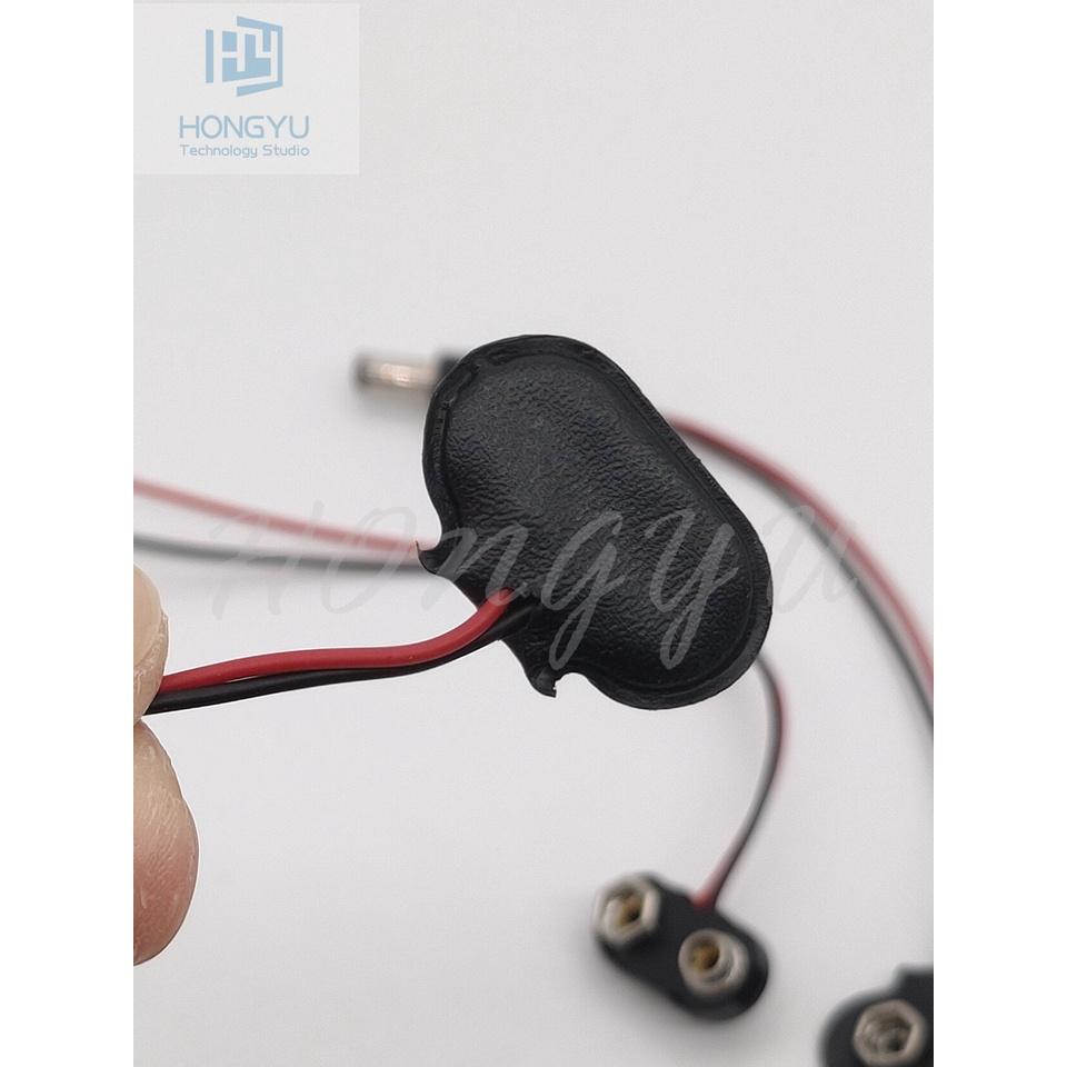 台灣出貨 9V 電源線 電池扣 兼容 UNO 2560 DUE ARDUINO dc3.5母頭 電源轉換頭-細節圖3