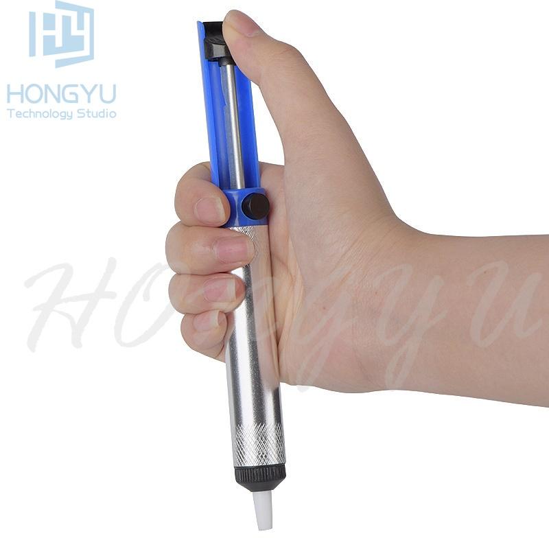 大力士 半鋁合金 吸錫器 吸錫槍 電烙鐵 工具 手動 吸錫器 現貨-細節圖4