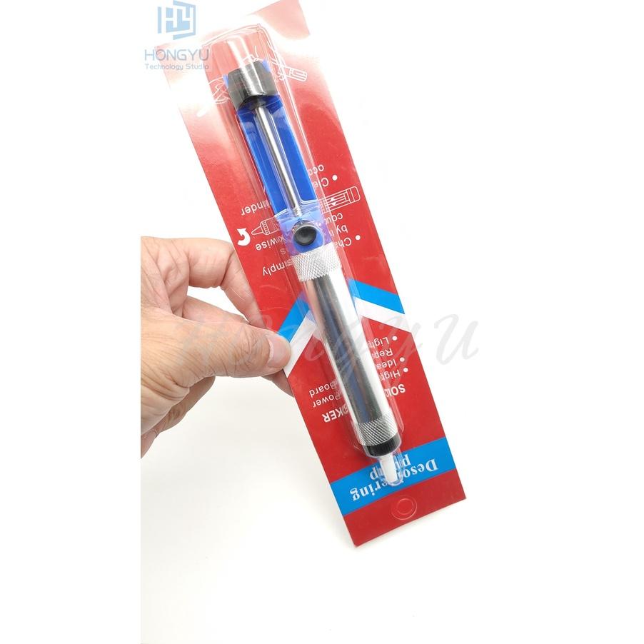 大力士 半鋁合金 吸錫器 吸錫槍 電烙鐵 工具 手動 吸錫器 現貨-細節圖6