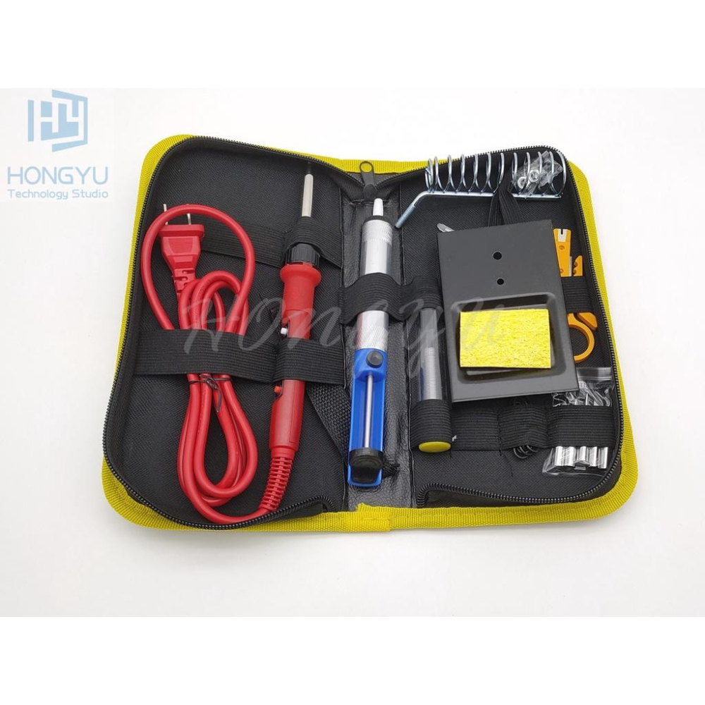 936H 數位調溫 烙鐵 內熱式電烙鐵 調溫電烙鐵 數顯烙鐵 110V/80W 套裝組 收納袋-細節圖3