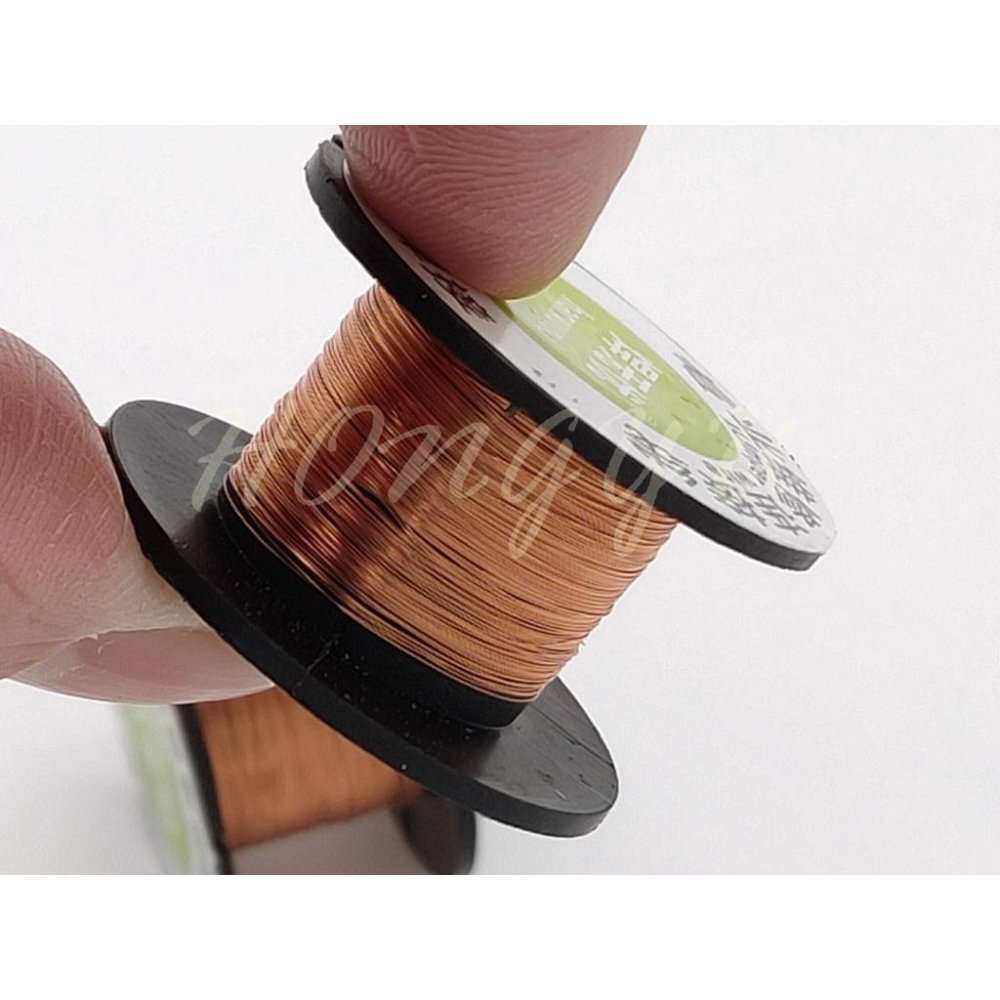 優質漆包線 0.1mm 線路板 維修 連接線 跳線 焊接 飛線 免刮錫 漆包線 現貨-細節圖2