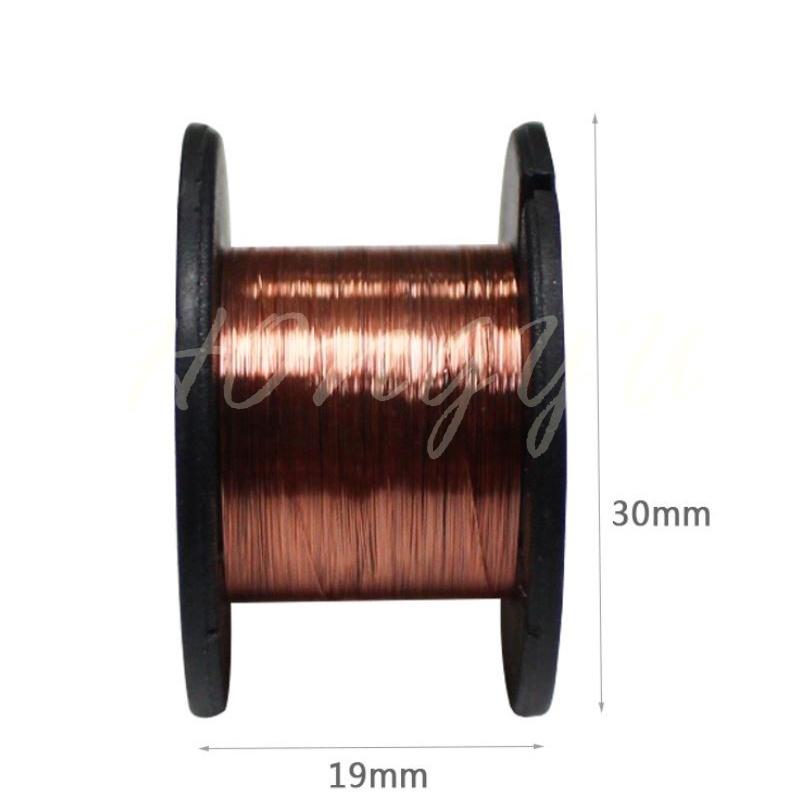優質漆包線 0.1mm 線路板 維修 連接線 跳線 焊接 飛線 免刮錫 漆包線 現貨-細節圖3