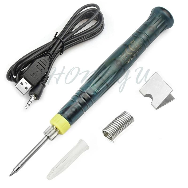USB 焊槍 電烙鐵 USB供電 烙鐵 輕巧 攜帶方便 USB 5V 手機 維修 焊錫 維修 焊接工具 現貨-細節圖2