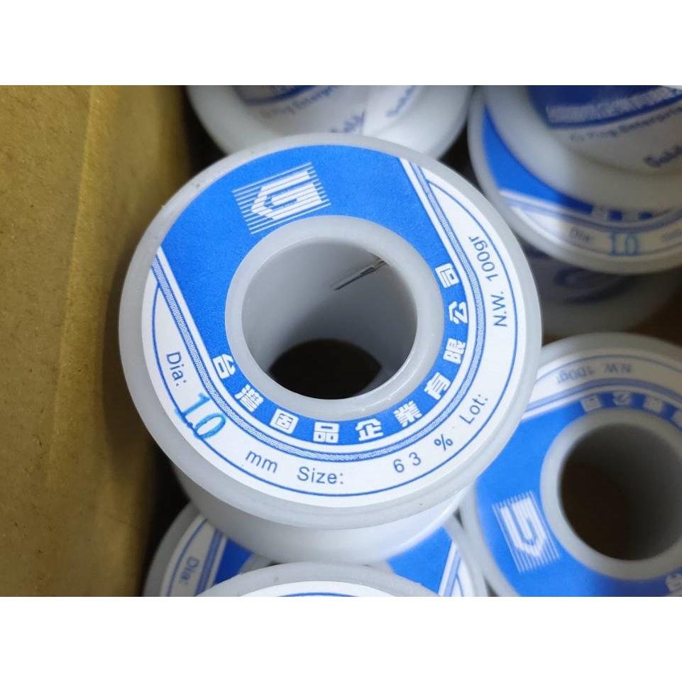 台灣固品 0.8/1.0mm 63% 0.1KG /100G 有鉛錫絲 焊錫絲 錫線 焊錫 錫絲 現貨 賣場另有其他規格-細節圖2