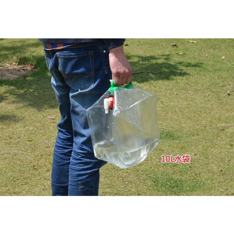 台灣出貨 戶外 露營 野餐 車用 攜帶式PVC 折疊水桶 10L 15L 20L-細節圖3