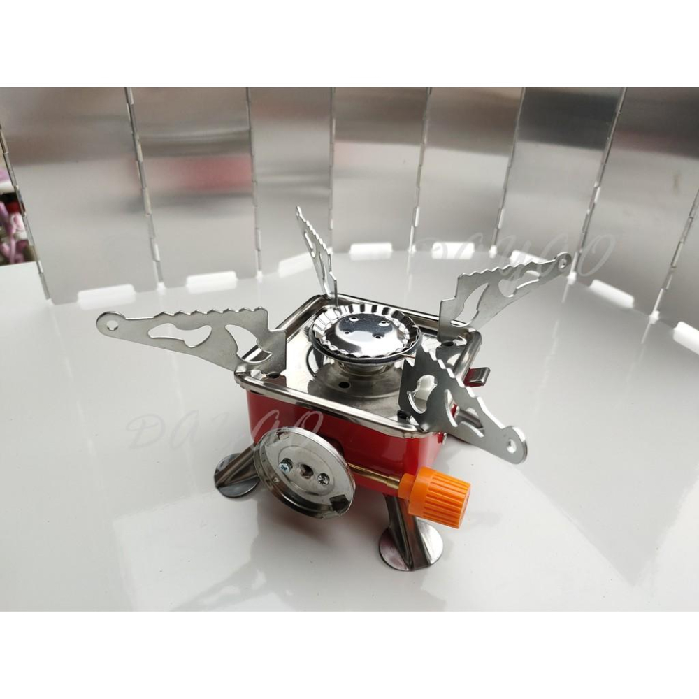 戶外 露營 野外 燒烤 迷你摺疊 卡式爐 小方爐 攜帶方便 迷你小方爐 四方掌心爐 一體式 / 分離式 台灣現貨-細節圖6