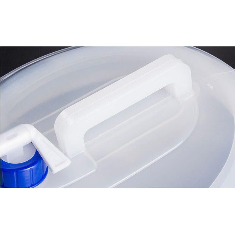 台灣出貨 戶外 露營 車用 野餐 攜帶式 PE 食品級 伸縮 水桶-細節圖4