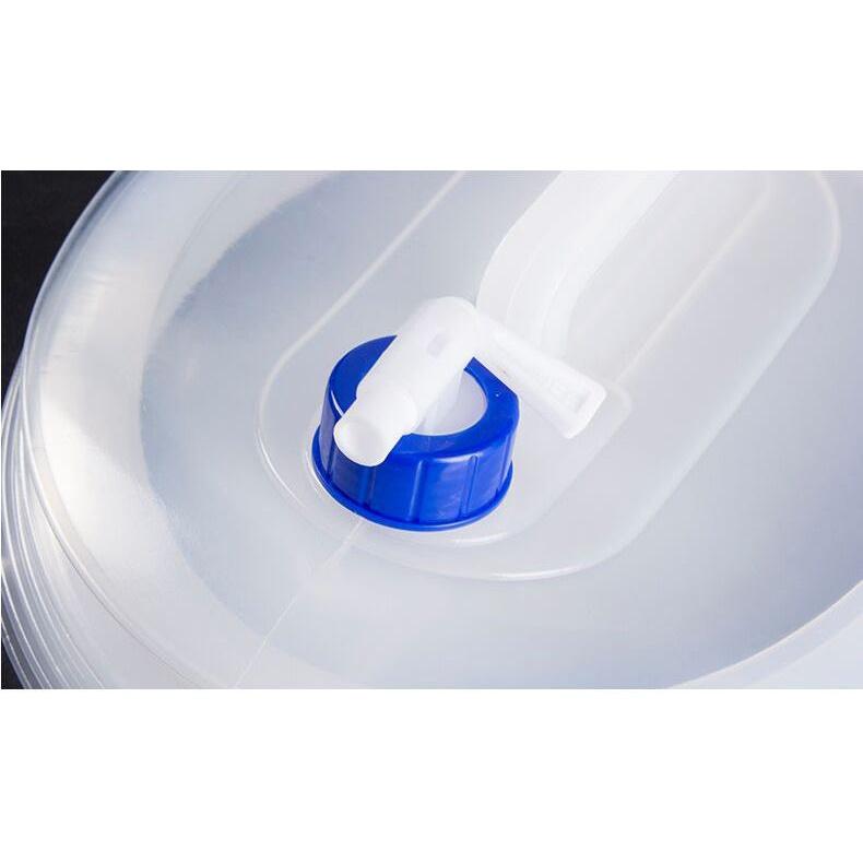 台灣出貨 戶外 露營 車用 野餐 攜帶式 PE 食品級 伸縮 水桶-細節圖6