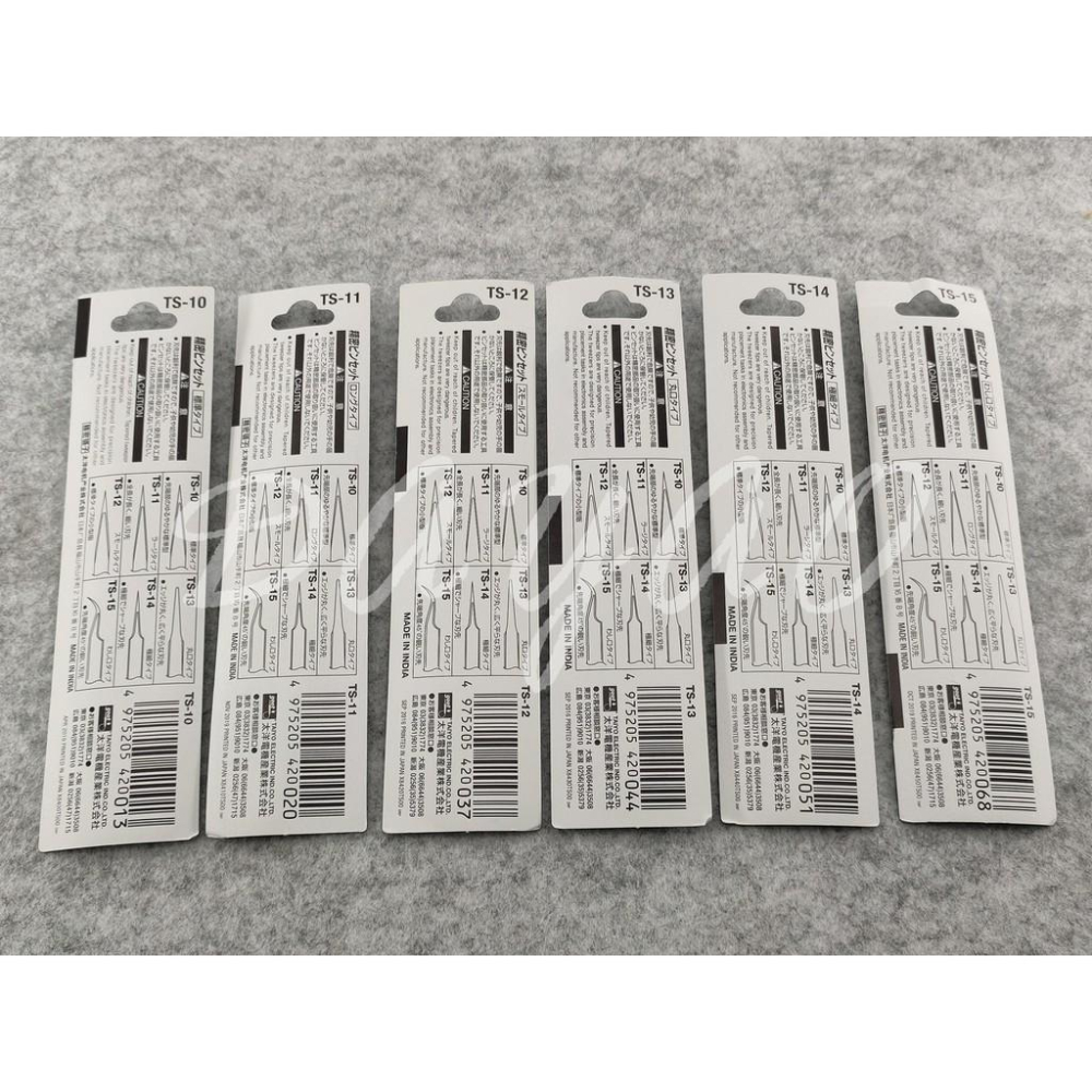 日本原裝 goot 不銹鋼鑷子 鑷子 萬用夾 TS-10 / 11 / 12 / 13 / 14 / 15 現貨-細節圖2