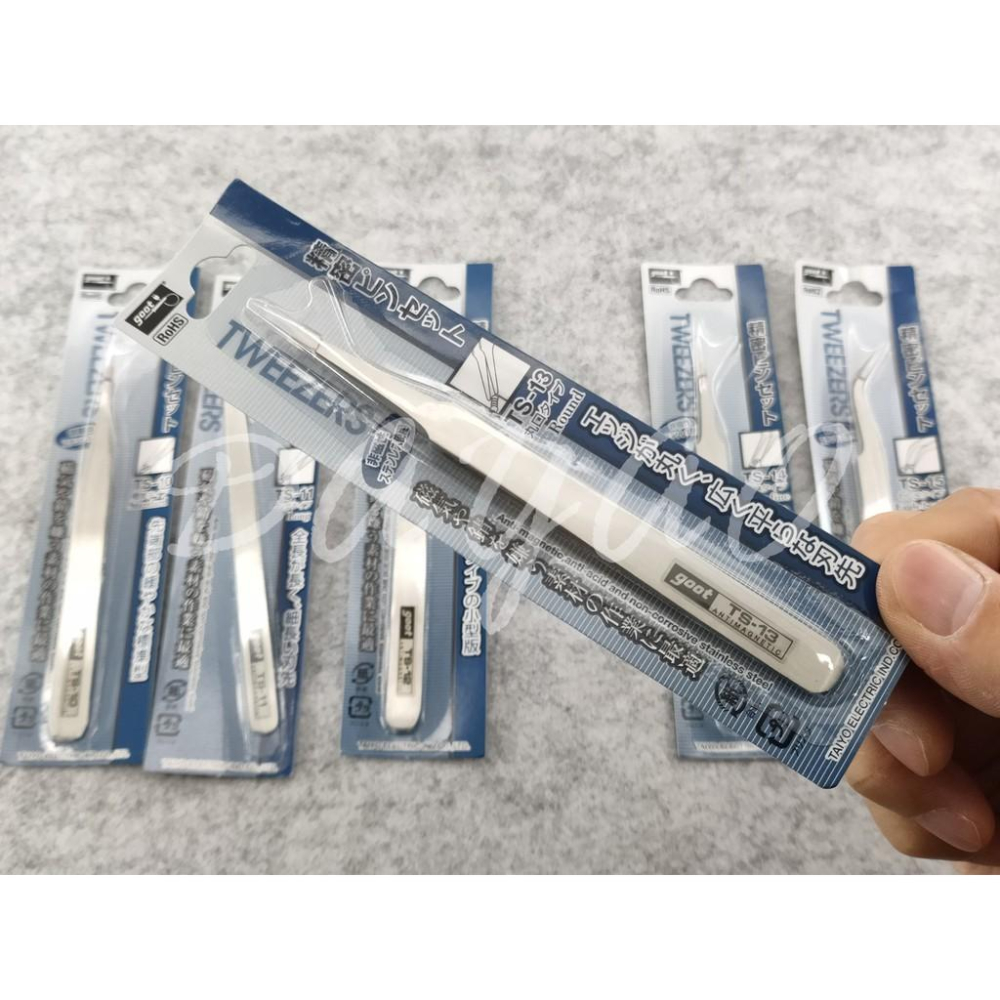 日本原裝 goot 不銹鋼鑷子 鑷子 萬用夾 TS-10 / 11 / 12 / 13 / 14 / 15 現貨-細節圖7