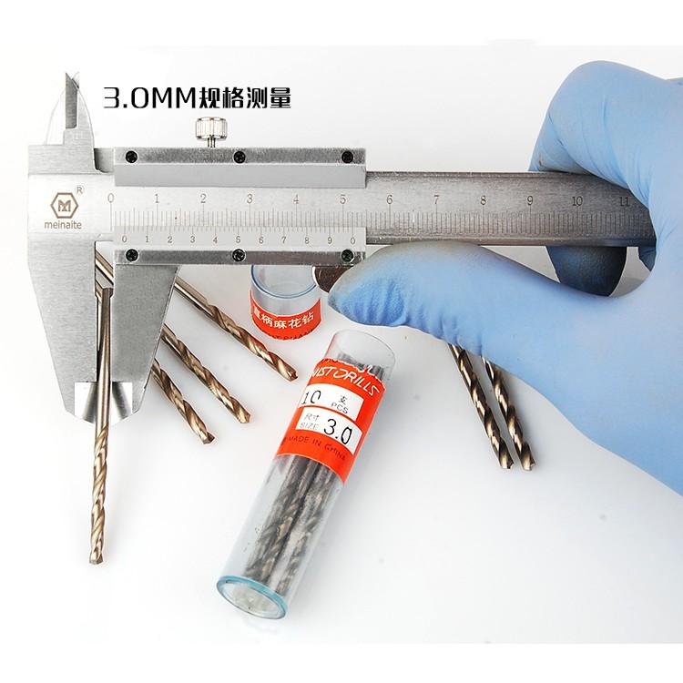 美耐特 麻花鑽頭 電鑽 電磨機 配件 薄金屬/木/塑膠/鋁鑽孔 麻花鑽頭 單支 套裝-細節圖6