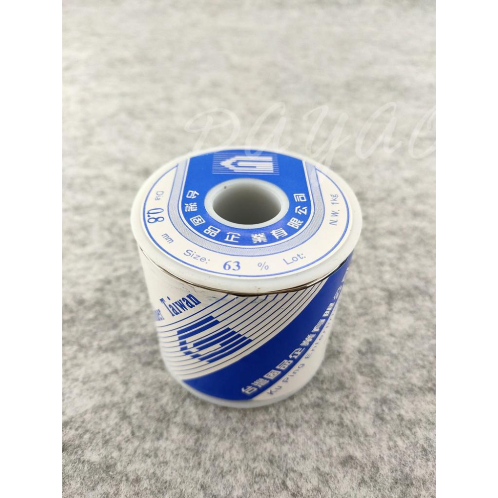 台灣固品 0.5/0.8/1.0/1.2/1.6/3.0mm 63% 0.5/1KG 有鉛錫絲 焊錫絲 錫線 錫絲 焊錫-細節圖4