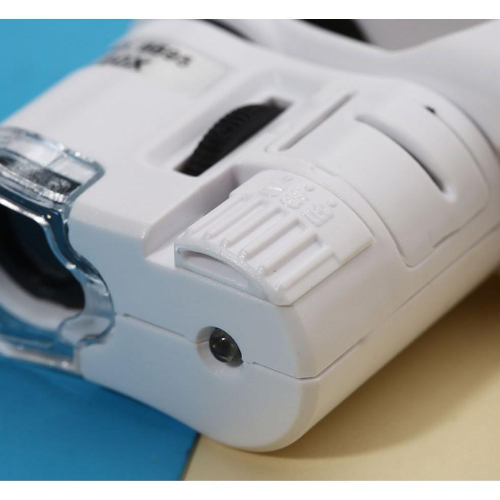 9595W 熱銷款 手機放大鏡 帶夾子 LED 高清放大鏡 60倍 60X 顯微鏡 珠寶鑑定 附電池 現貨-細節圖5