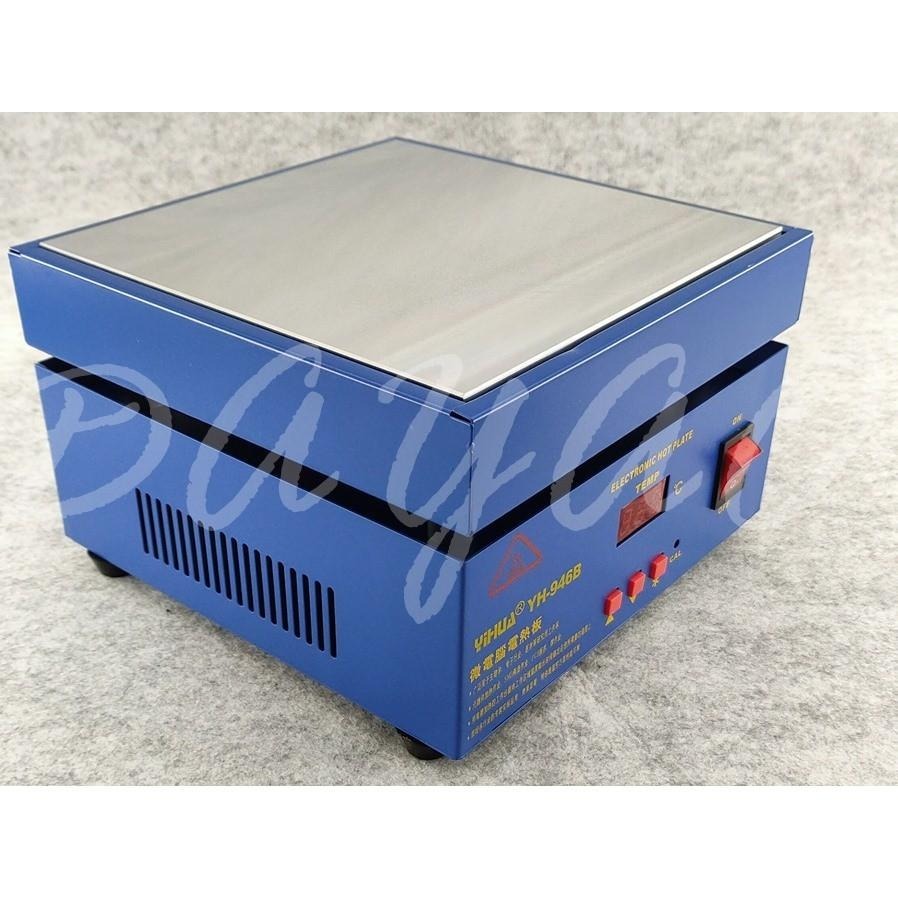 誼華 YIHUA-946B 數位顯示 微電腦 溫控 預熱台加熱板 手機維修 PCB 返修加熱台 預熱平臺 110V-細節圖5