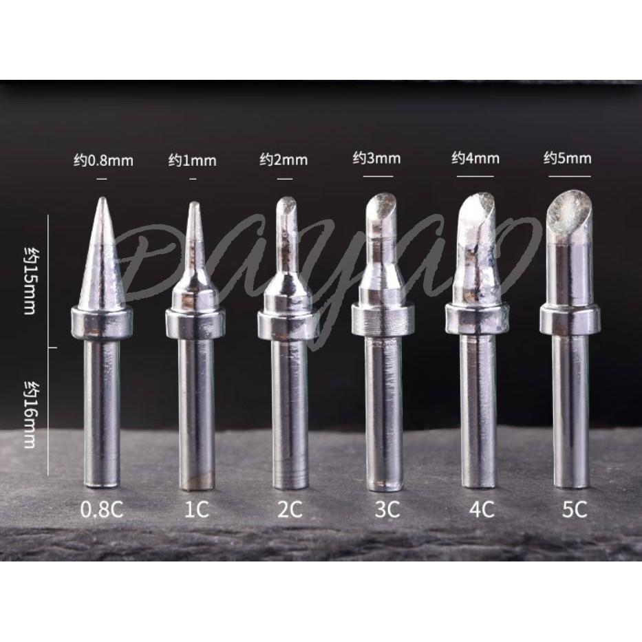 恆溫焊台 203H 90W 紫銅烙鐵頭 刀頭 200系列 無鉛烙鐵 彎嘴 細尖 K頭 內熱式 錐形K頭-細節圖6