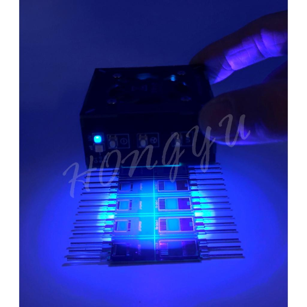 百造太極 LED 紫外線 UV 固化燈 帶風扇 手機維修 PCB 綠漆 固化燈 內建電池-細節圖3