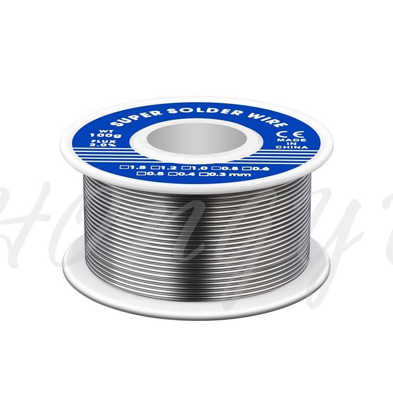 有鉛 免洗 錫絲 含松香 焊錫線 維修 0.8mm 1.0mm 50g 100g 裝錫線 高亮度 高純度 好熔化-細節圖4