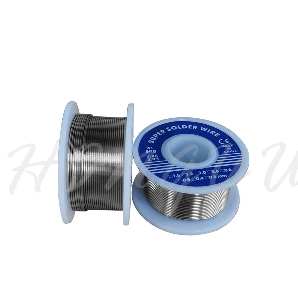 有鉛 免洗 錫絲 含松香 焊錫線 維修 0.8mm 1.0mm 50g 100g 裝錫線 高亮度 高純度 好熔化-細節圖5