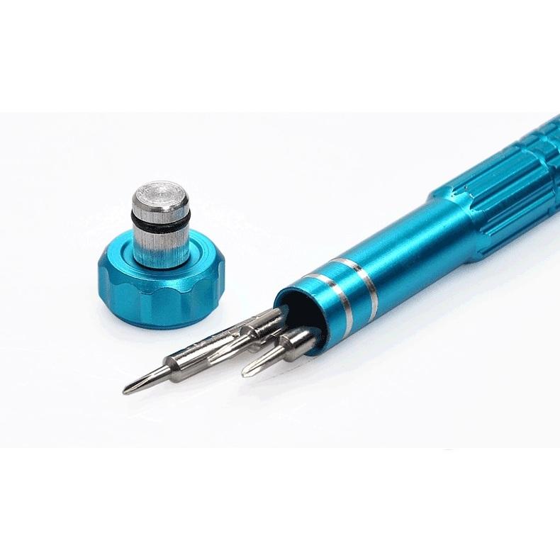 螺絲起子 五合一 螺絲刀套裝 5in1 套裝手機 拆機 筆記型電腦 維修工具-細節圖5