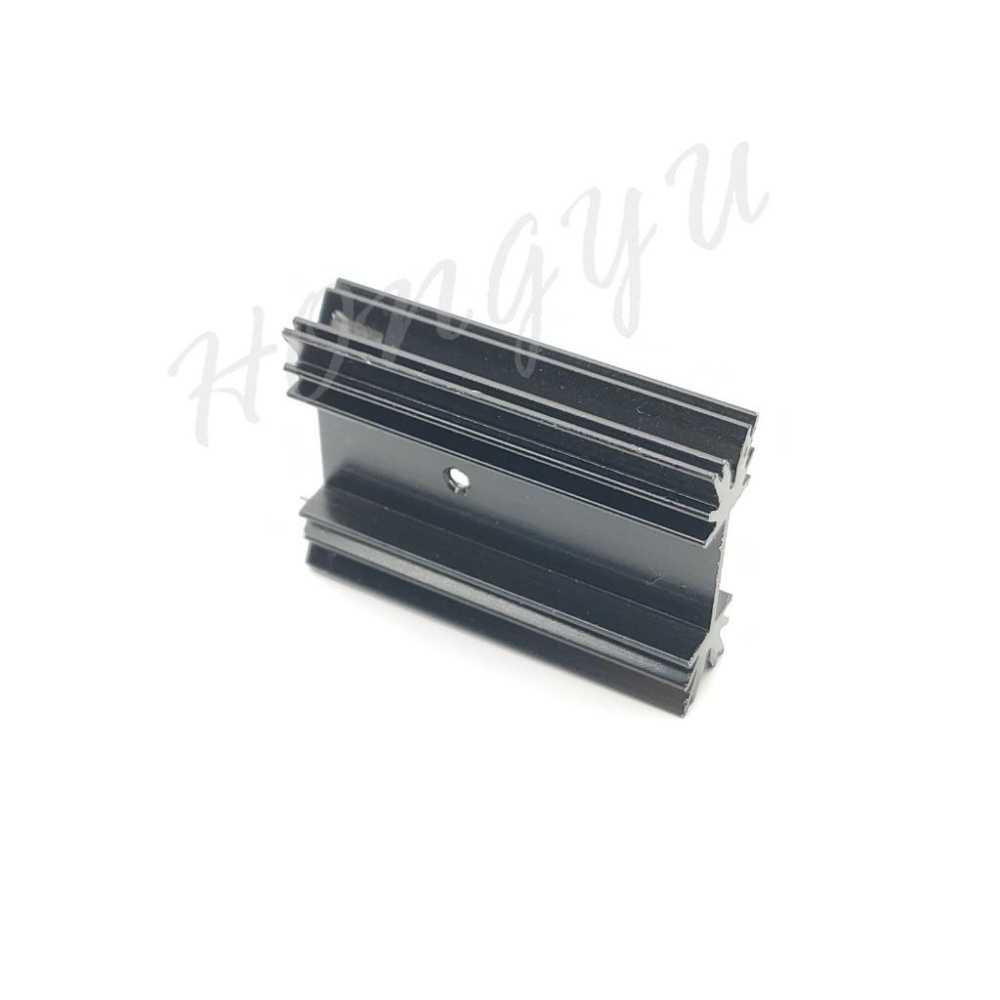 散熱片 TO-247 TO3 音響 散熱片 鋁質 散熱塊 48*35*12mm-細節圖3