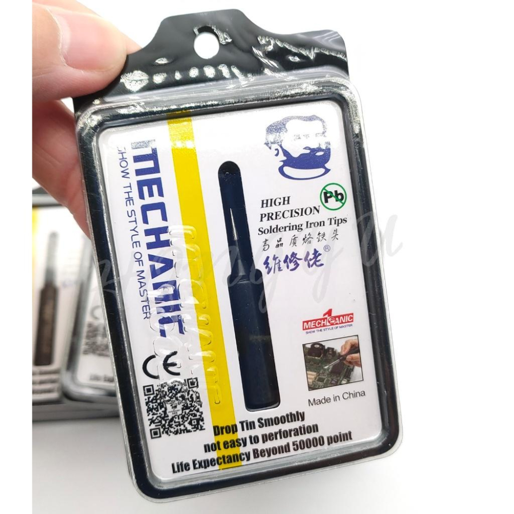 維修佬 黑金剛 烙鐵頭 900M系列通用 無鉛烙鐵頭 936 烙鐵頭 圓頭 刀頭 彎嘴 細尖 無鉛烙鐵頭-細節圖5