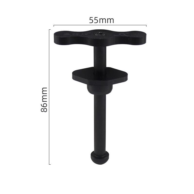 鋁合金 黑色 推桿 針筒式 焊油 助焊劑 錫漿UV膠 助焊膏 綠油 通用 全金屬 助推器-細節圖7