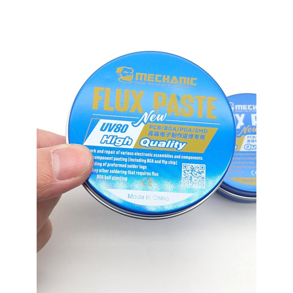 維修佬 UV80 / UV50 無鹵素 免清洗 助焊膏 BGA  電路板 植錫專用 助錫膏 防堵焊油-細節圖6