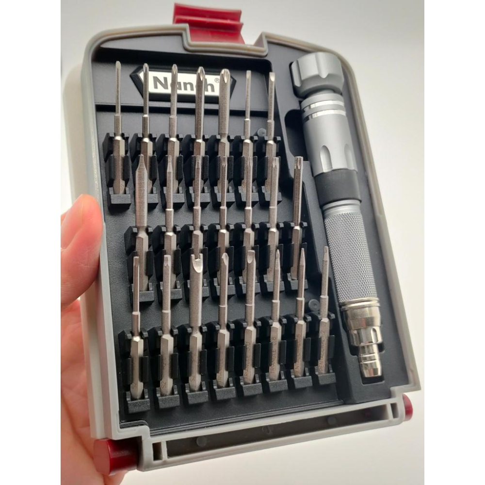 NANCH 22合1 螺絲組 精密S2鋼 螺絲起子 手機 筆記型電腦 維修工具 22in1-細節圖2