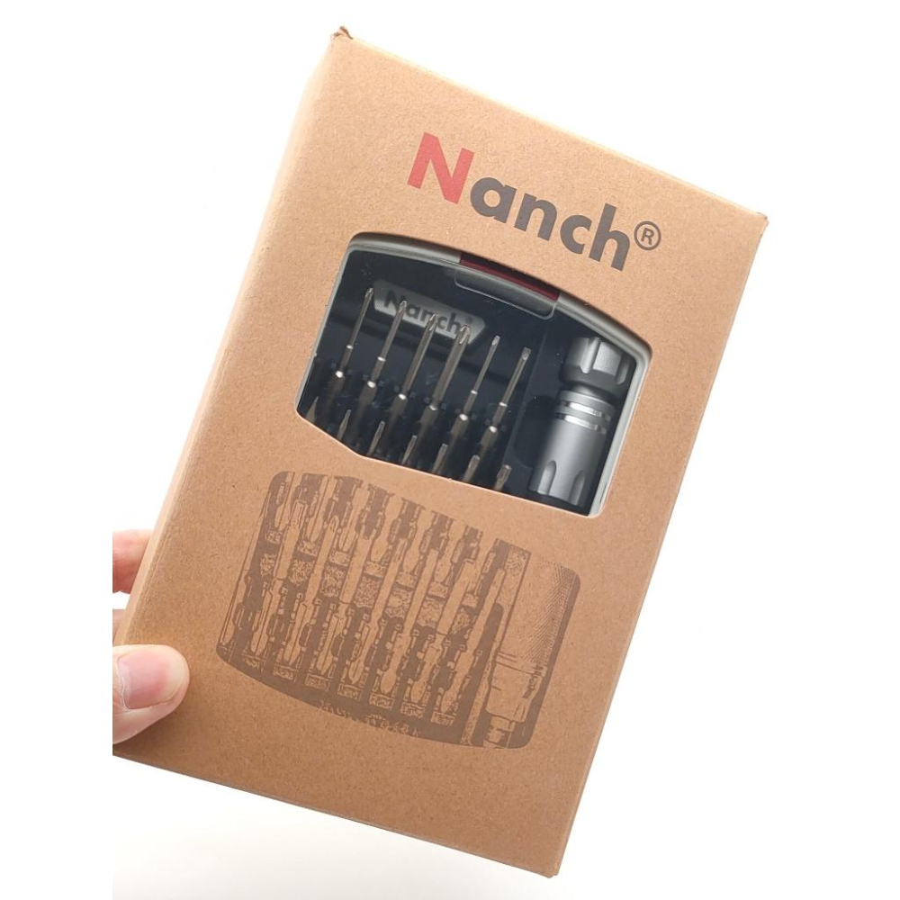 NANCH 22合1 螺絲組 精密S2鋼 螺絲起子 手機 筆記型電腦 維修工具 22in1-細節圖3