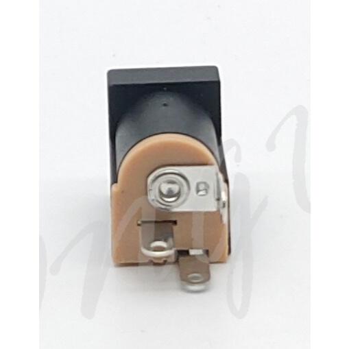 DC JACK DC-012 直立式 電源插座 端子接頭 5.5*2.1 / 2.5MM 180度腳 三腳直流 母插-細節圖4