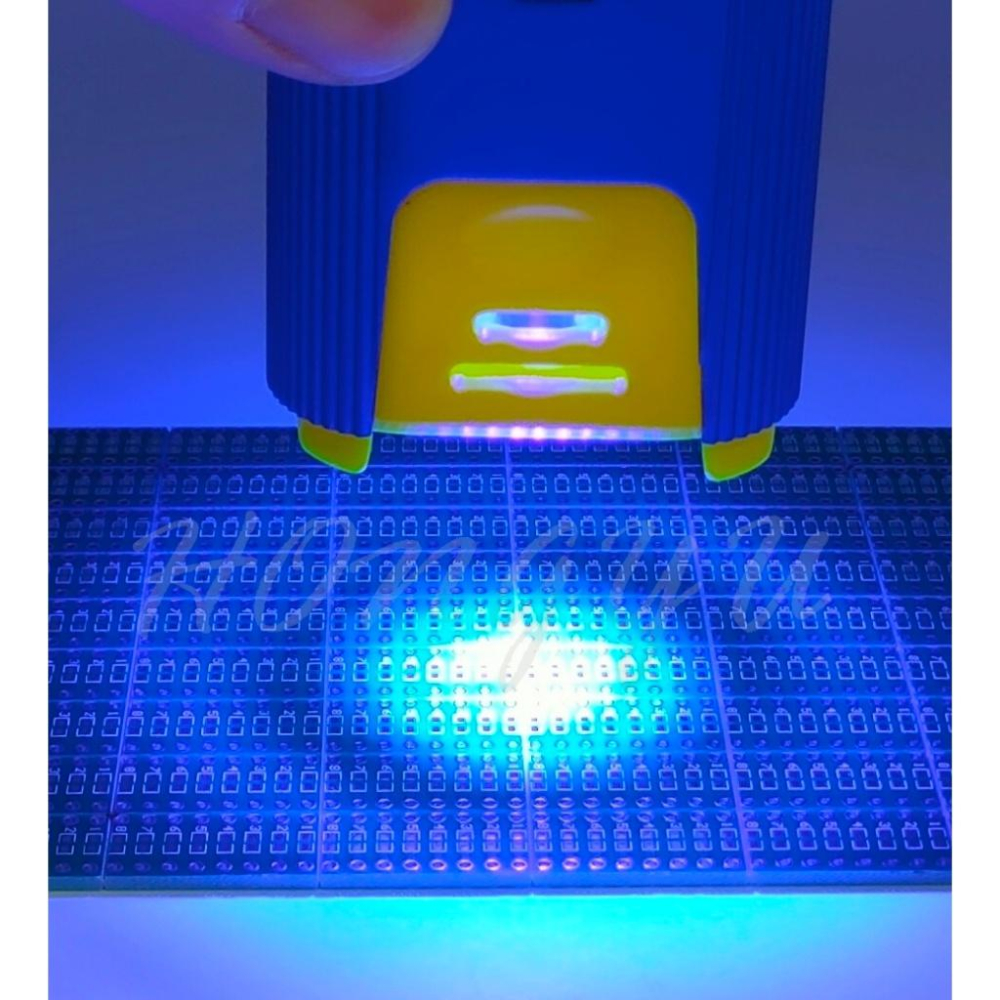 維修佬 LED 紫外線 UV 固化燈 手機維修 PCB 綠漆 固化燈 內建電池-細節圖2