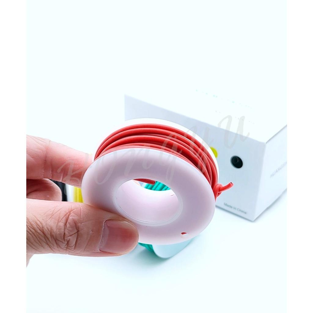 耐高溫 矽膠 DIY 盒裝  多芯線 超軟 18~30AWG PCB跳線 多股 鍍錫銅線 多色-細節圖3