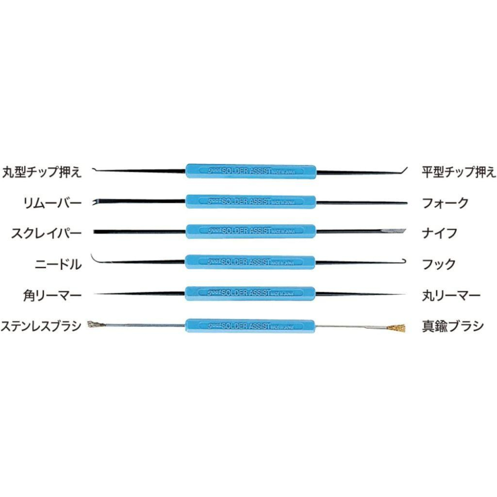 日本 goot SA-10 IC 拔取器 PCB 清潔修護 焊錫 作業輔助工具-細節圖3