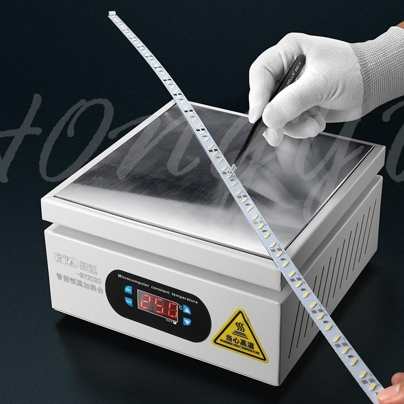 數位顯示 微電腦 溫控 預熱台加熱板 手機維修 PCB 返修加熱台 預熱平臺 110V 台灣電壓-細節圖5