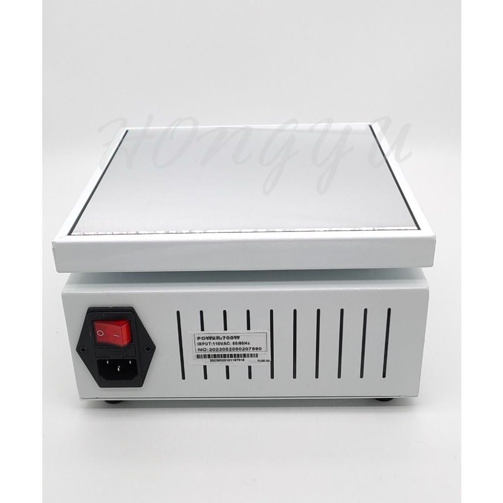 數位顯示 微電腦 溫控 預熱台加熱板 手機維修 PCB 返修加熱台 預熱平臺 110V 台灣電壓-細節圖9