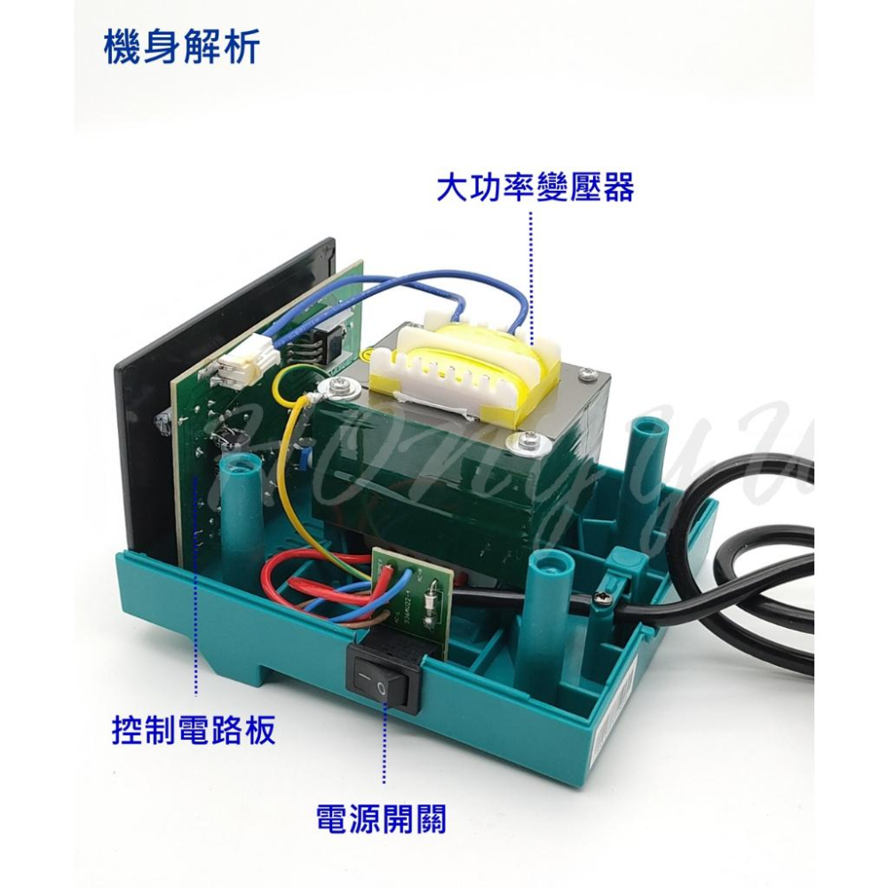 誼華 YIHUA-939D 大功率 恆溫烙鐵 YH-939D 溫控 烙鐵 焊槍 焊台 不銹鋼金屬發熱芯 維修 電路-細節圖3