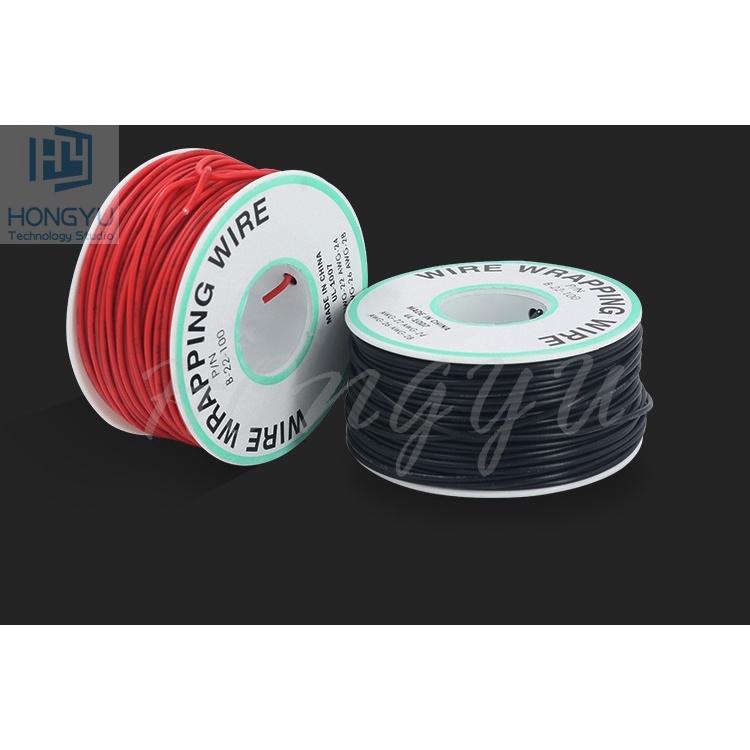 22AWG 單股銅芯 OK線 加粗 單芯線 PCB跳線 鍍錫銅線 30M/捲 現貨-細節圖3