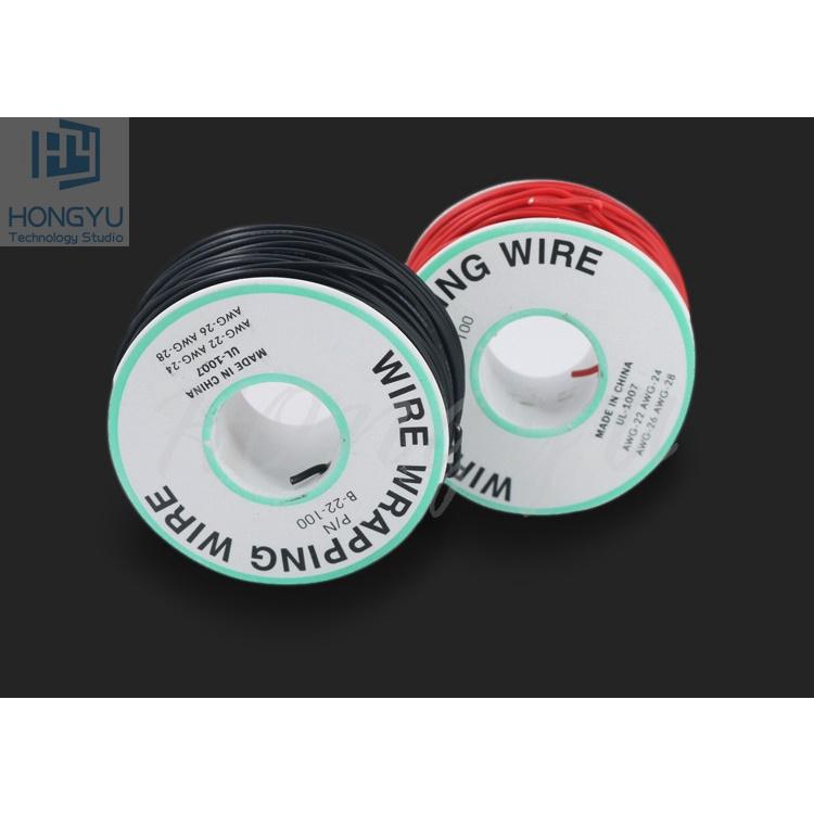 22AWG 單股銅芯 OK線 加粗 單芯線 PCB跳線 鍍錫銅線 30M/捲 現貨-細節圖7