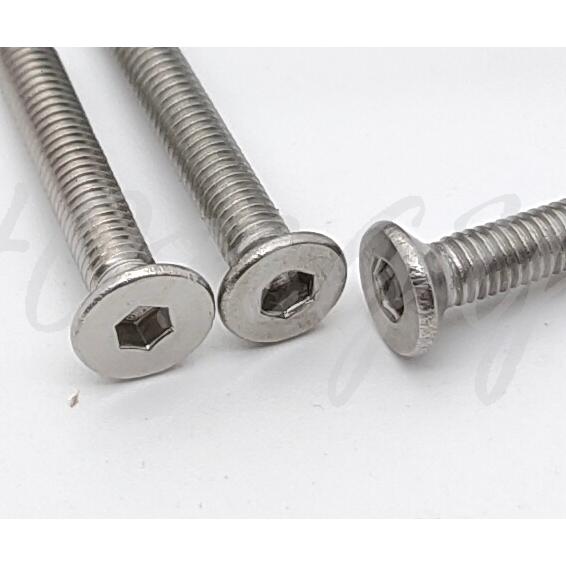 M3 內六角 平頭 螺絲 螺帽 套裝 組盒  盒裝 共340pcs 配螺母 六角 不銹鋼304(A2-70) 現貨-細節圖2