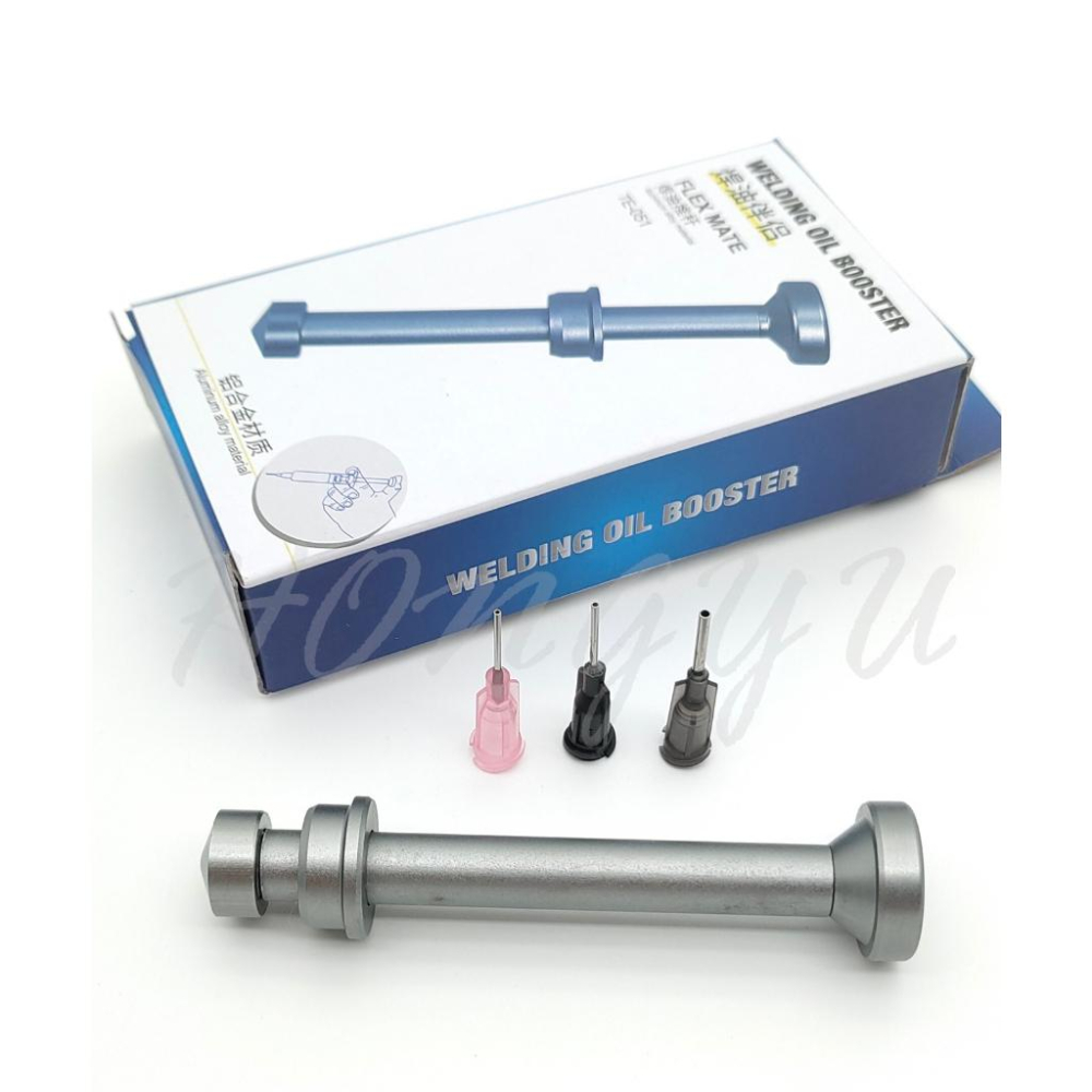 鋁合金 推桿 針筒式 焊油 助焊劑 錫漿UV膠 助焊膏 綠油 通用 全金屬 助推器-細節圖5