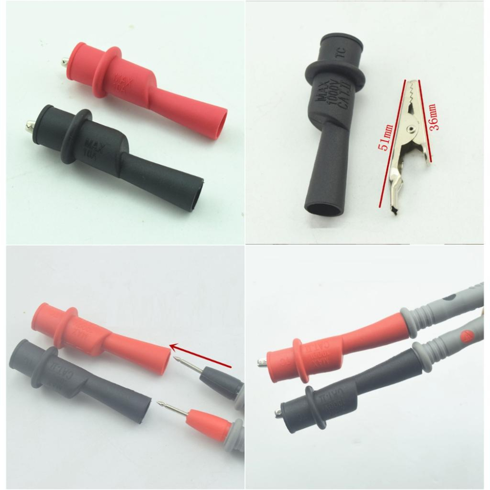 通用型 三用電錶 探棒 數字電表 筆指針 萬用表 錶筆 10A/20A/1000V   量測探棒 測試探棒-細節圖9